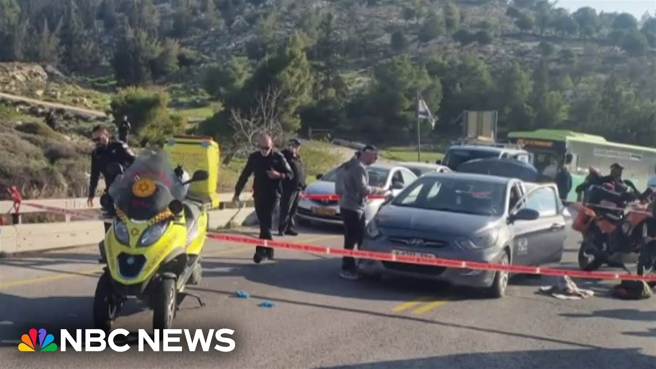 Deadly shooting on a highway near Jerusalem