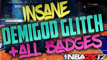2K17 DEMIGOD GLITCH 100% WORKING! NO CLICKBAIT I SWEAR
