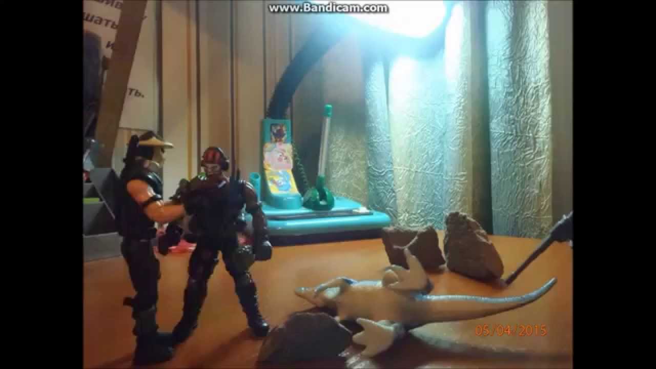 Ninja vs Dinohunters stop motion - YouTube MR. toxigon