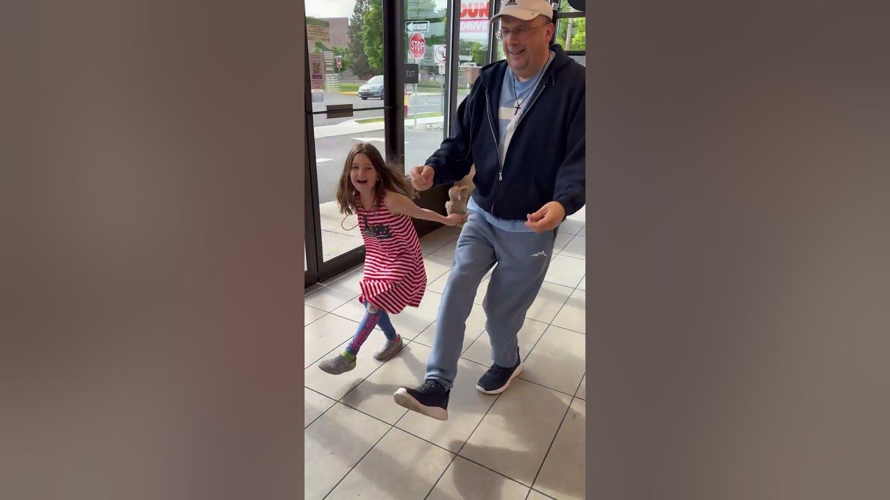 #daddy #daughter #dance #dunkin #goofy #crazy