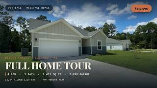 Full Home Tour | 15264 Hidden Lily Way, Gulfport MS | Meritage Homes Hidden Trails
