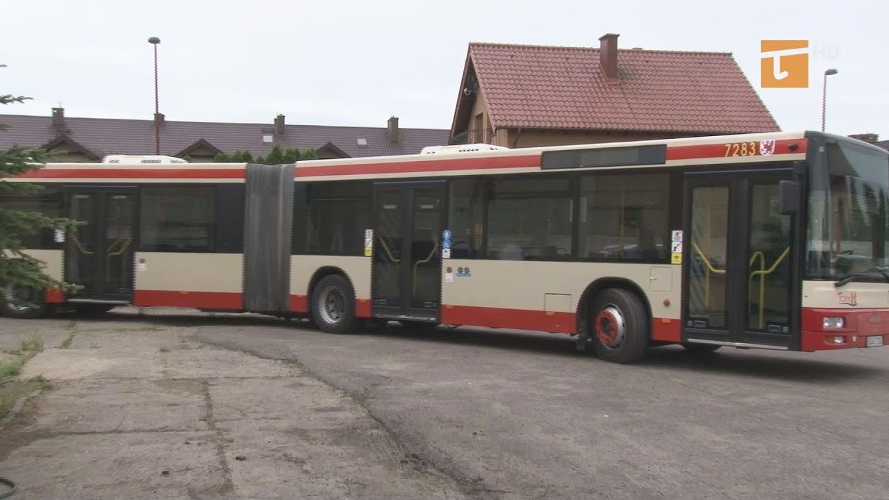 Po Tczewie jeździ autobus przegubowy - Tv Tetka Tczew HD