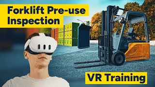 VR Forklift Training | for Quest 3 and Pico