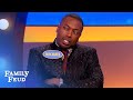 I wanna TOUCH Steve Harvey's... | Family Feud