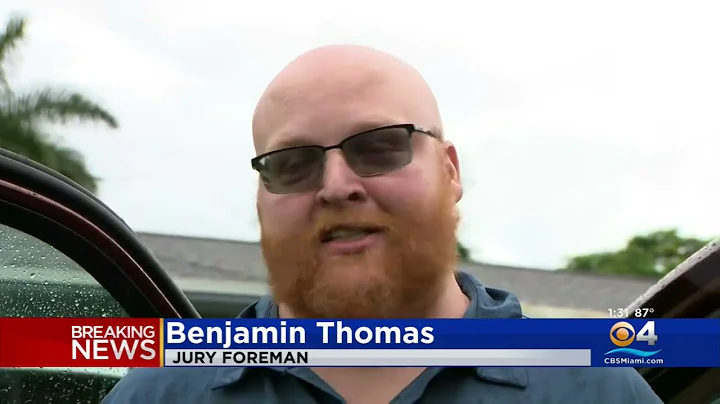 Parkland trial jury foreman Benjamin Thomas said i...