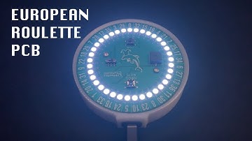 Making a European Roulette Using PCB