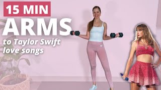 Taylor Swift Workout Standing Arms No Repeat Exercises With Dumbbells