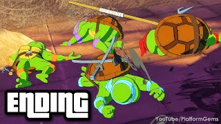 TMNT Mutants Unleashed - Final Boss + True Ending [4K 60FPS] No commentary