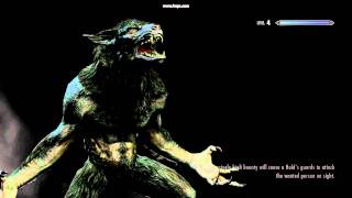 Skyrim: Werewolf Loading screen