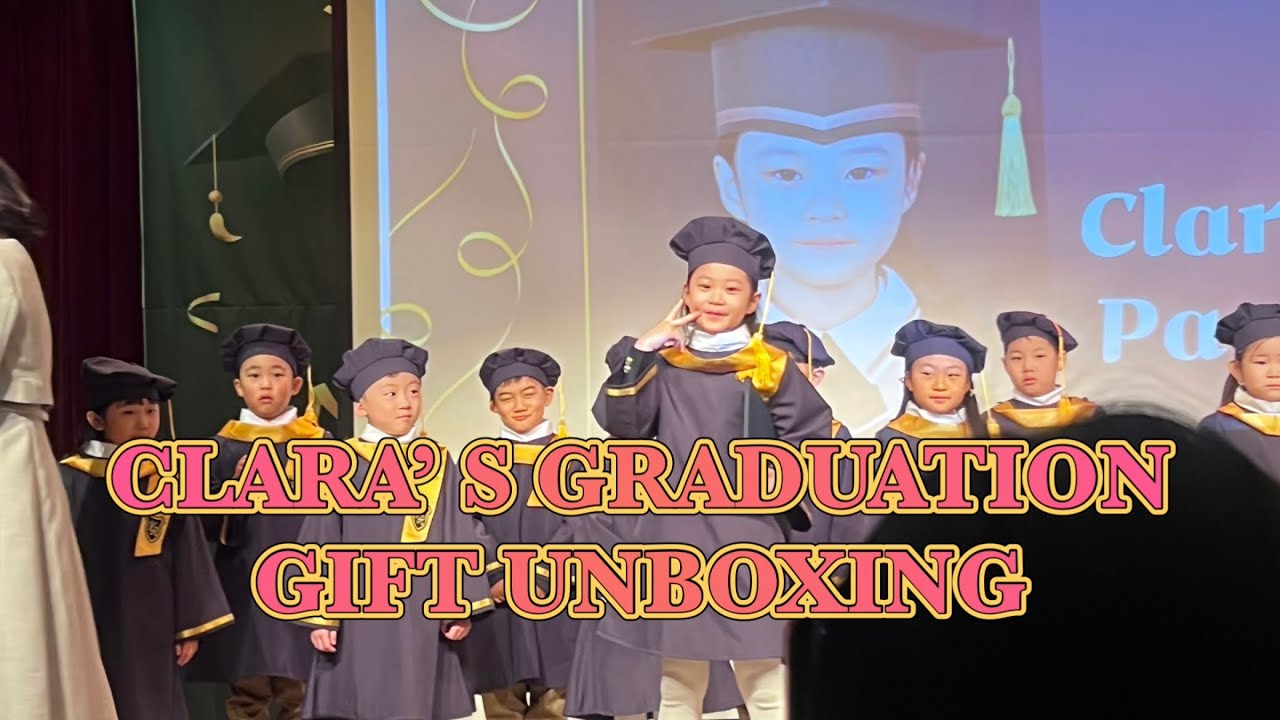 쯍아모롤 픽 - 졸업식 선물 언박싱