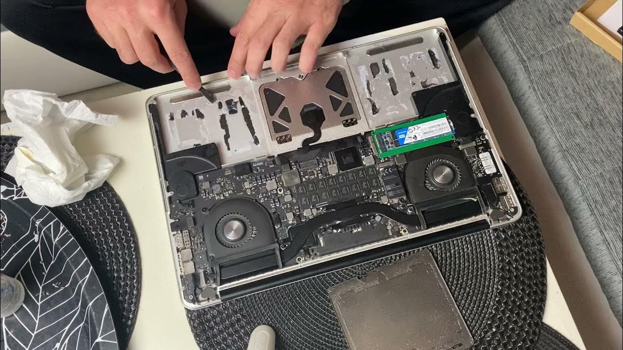 MacBook Pro 15 Retina 2012/2013 akku batterie tauschen YouTube