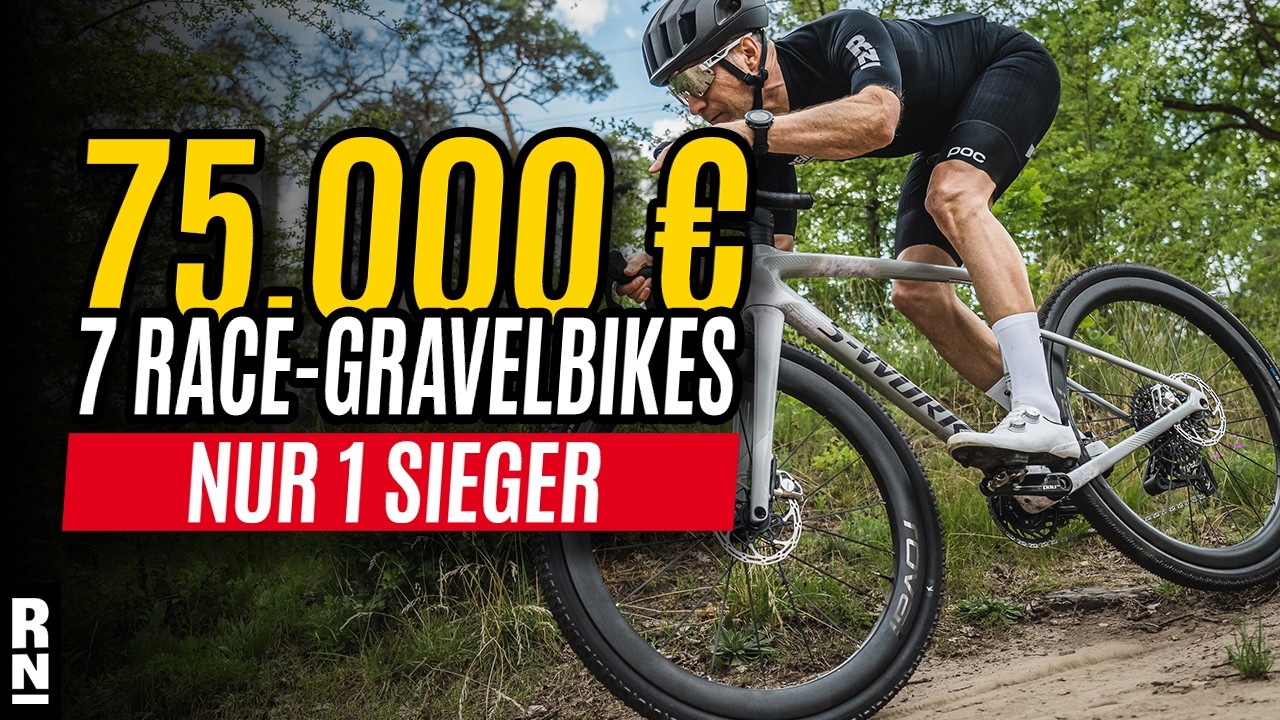 Die 7 schnellsten Race Gravel Bikes im großen Vergleichstest von Rennrad-News.de