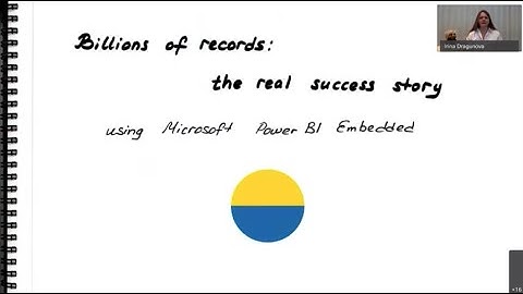 Billions of records: the real success story using Microsoft Power BI Embedded - Irina Dragunova