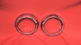 Sports Performance 1956 Buick Headlight Bezels