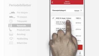 Kjøp periodebillett i NSB App screenshot 3
