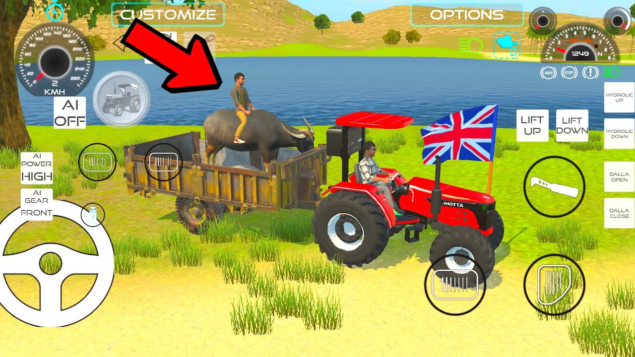 Tractor Driving Wala Game 🚜 | Realistic Indian Tractor Android Gameplay 2026