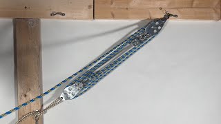 Sailing - Restoring a 1985 Star Class Racing Sailboat - Restore the Upper and Lower Backstay screenshot 5
