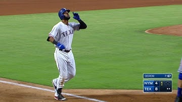 NYM@TEX: Mazara crushes a solo tater to right