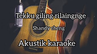 Shandy Cheng - Tekku giling rilaingnge (akustik karaoke)