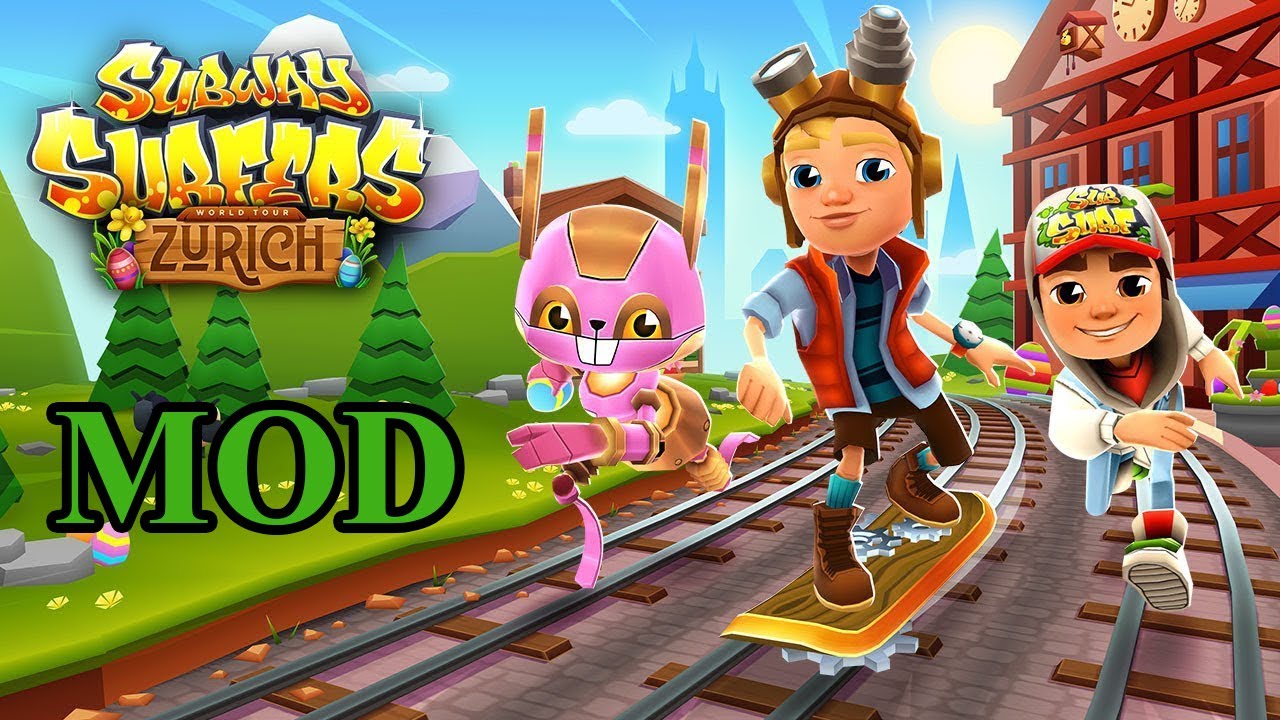 Subway Surfers Zurich 2020 Mod Apk 2.2.0