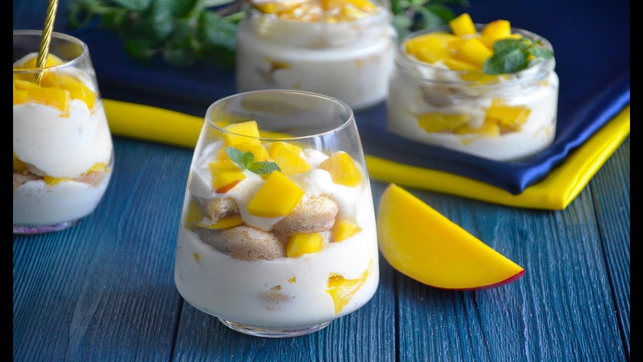 Тирамису с манго