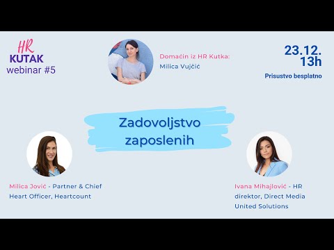 Video: Kako imate zadovoljstvo zaposlenih?