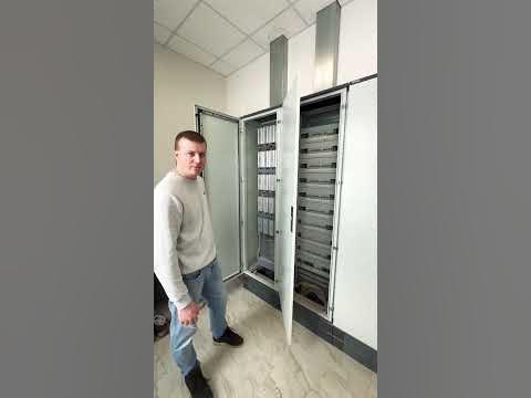 Электрический щит для частного дома. Слаботочный щит. Источник ...