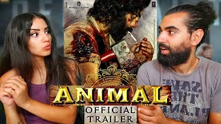 🇮🇳 REACTING TO ANIMAL Official TRAILER| Ranbir Kapoor | Rashmika M, Anil K, Bobby D