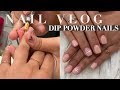 COME WITH ME TO GET DIP NAILS REMOVED & REDONE SHORT DIP NAILS 💅🏼| INMYSEAMS