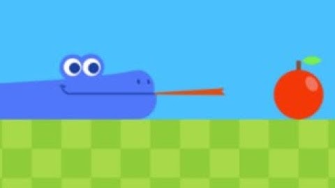 Google Snake Game, Multi Mode 3 Apple Mode, 25 Apples Speedrun (19.10s)