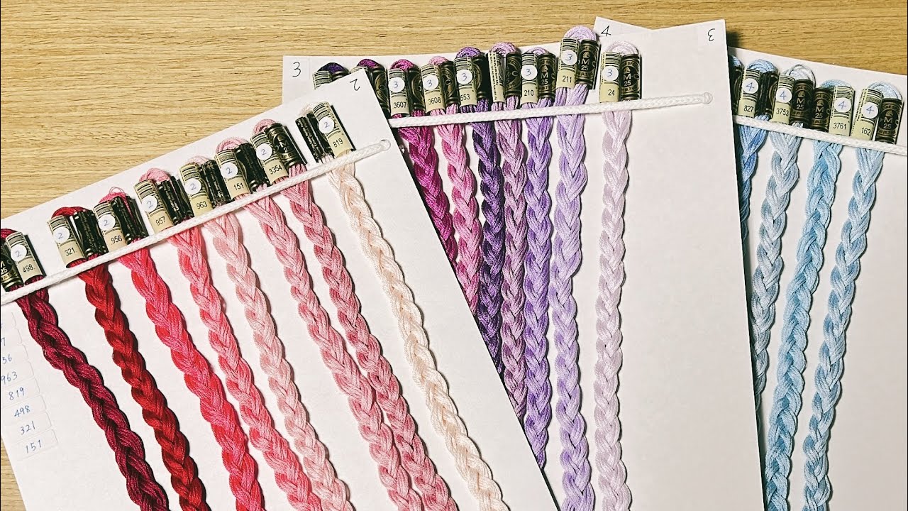 【探しやすく片付けやすい！】刺繍糸の収納方法