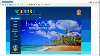 Электронная виза в Шри-Ланку (оформление и образец)
