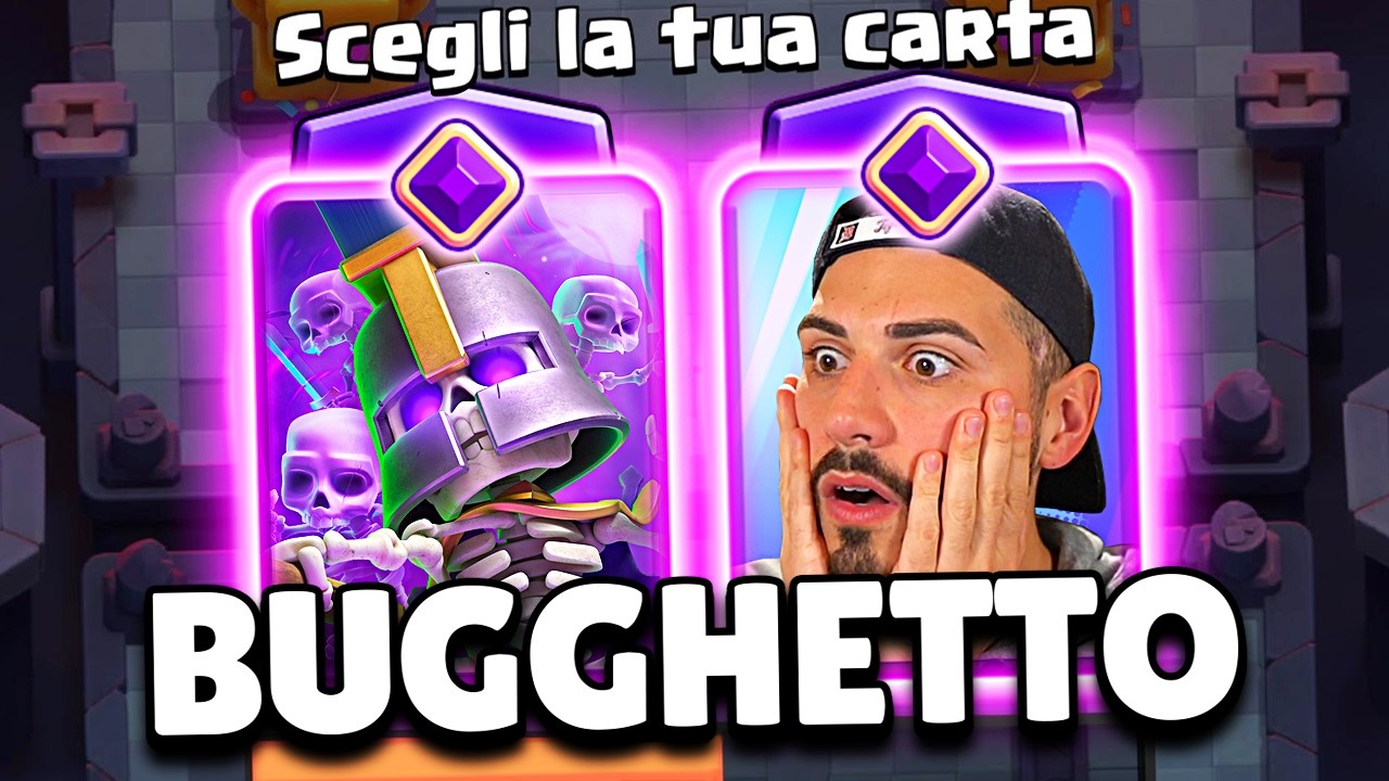 BUG... SBLOCCO e PROVO la SKARMY EVO! ☠️ Clash Royale ITA