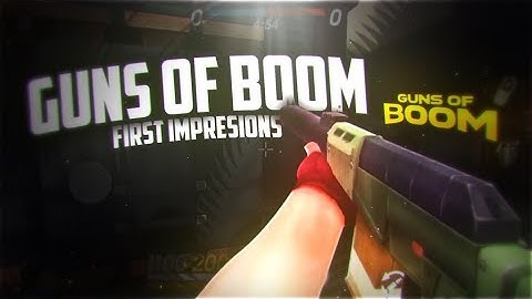 Guns Of Boom iOS FPS: First Impressions!