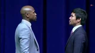 Mayweather Vs. Pacquiao The Epic Stare Down