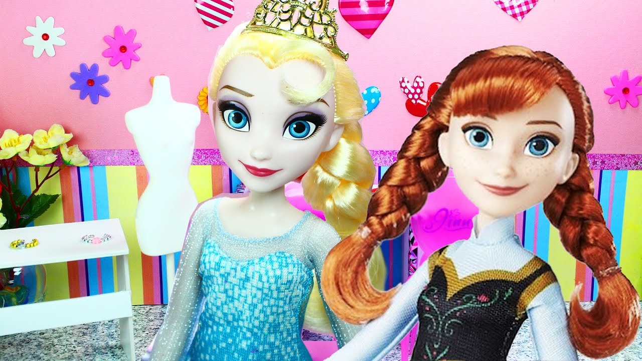 Disney's Princess Elsa & Anna's Saturday Morning Routine - Stories with ...