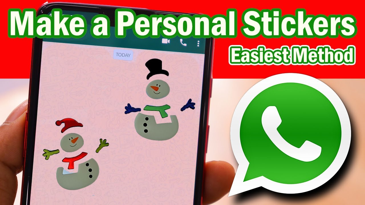 WhatsApp Stickers How to make WhatsApp Stickers for FREE YouTube