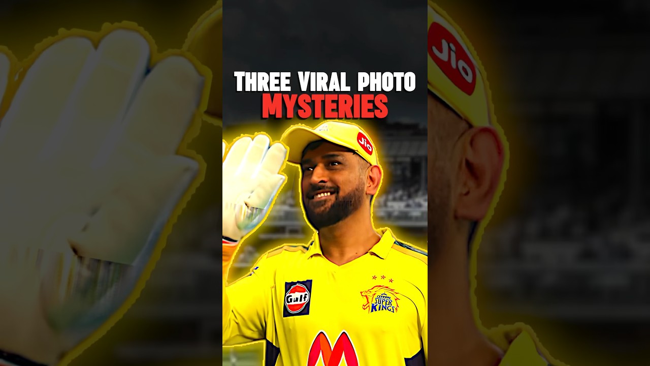 Three Hidden Stories Behind Dhoni’s Viral Photo😳 | Unheard MS Dhoni Story