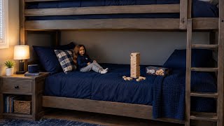 DIY - 1:6 Scale Girl Bedroom with Bunk Bed and Accessories screenshot 5