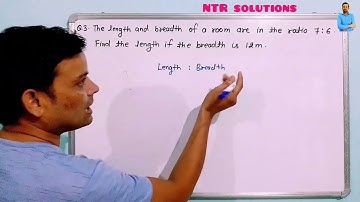 The length and breadth of a room are in the ratio 7:6. Find the length if the breadth is 12 m.