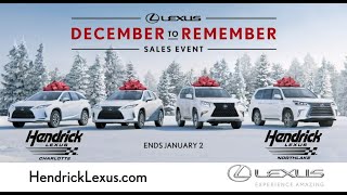 The Lexus December to Remember Sales Event - Happening NOW!