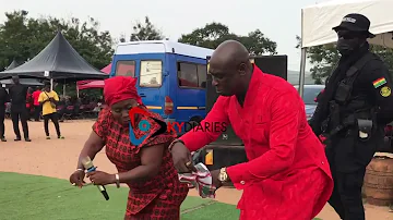 SP Kofi Sarpong Dancing Kete @ SK Frimpong's father's funeral