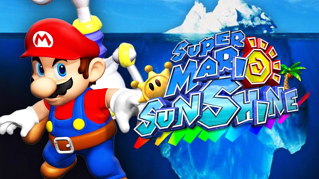 Wie tief geht der Super Mario Sunshine Eisberg?