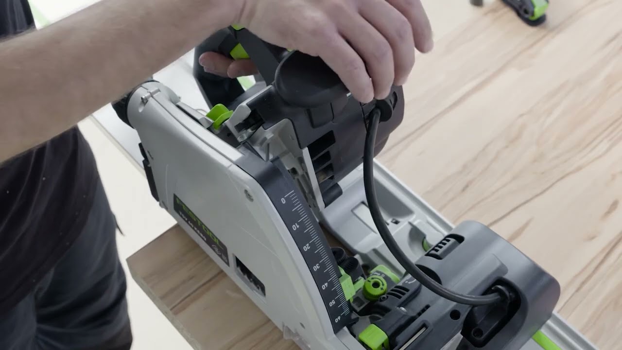 Festool Quick Guide - TSV 60 K - Coupe en plongée
