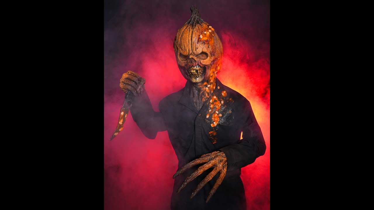 Scary Jack O Lantern Halloween Prop by Distortions Unlimited