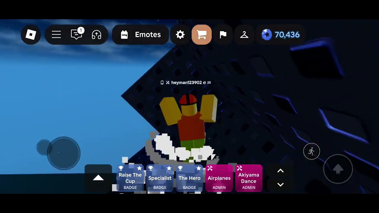 How to break out of the roblox r6 dances map - YouTube