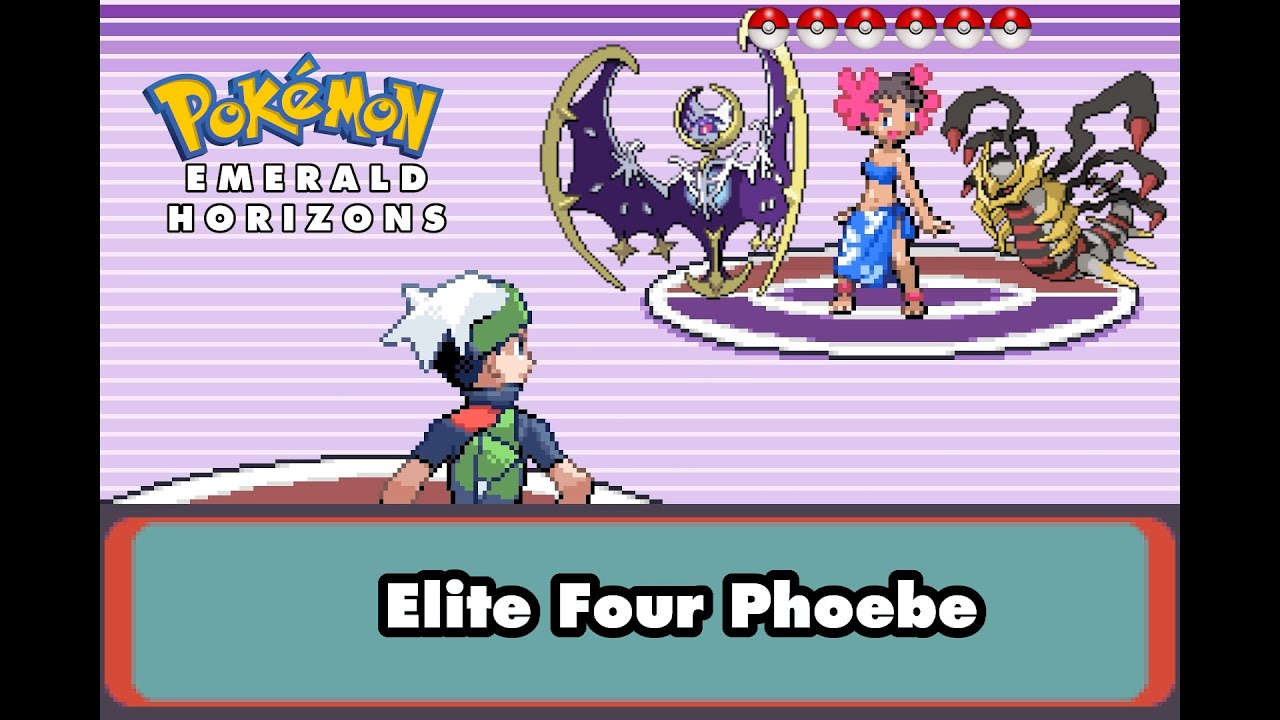 Pokemon Emerald Horizons - VS Elite Four Phoebe