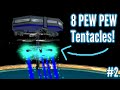Spinning Pew Pew Space Station Tentacles! | From The Depths | Space Station Build #2