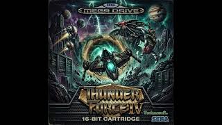 ⚡ THUNDER FORCE IV Stage 4 Boss Neurofunk DNB Remix 01