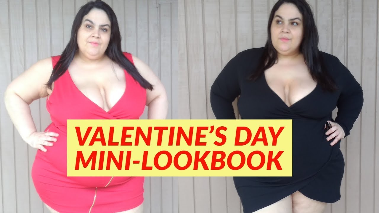 PLUS SIZE VALENTINE'S DAY LOOKBOOK | SIZE 3X, 4X